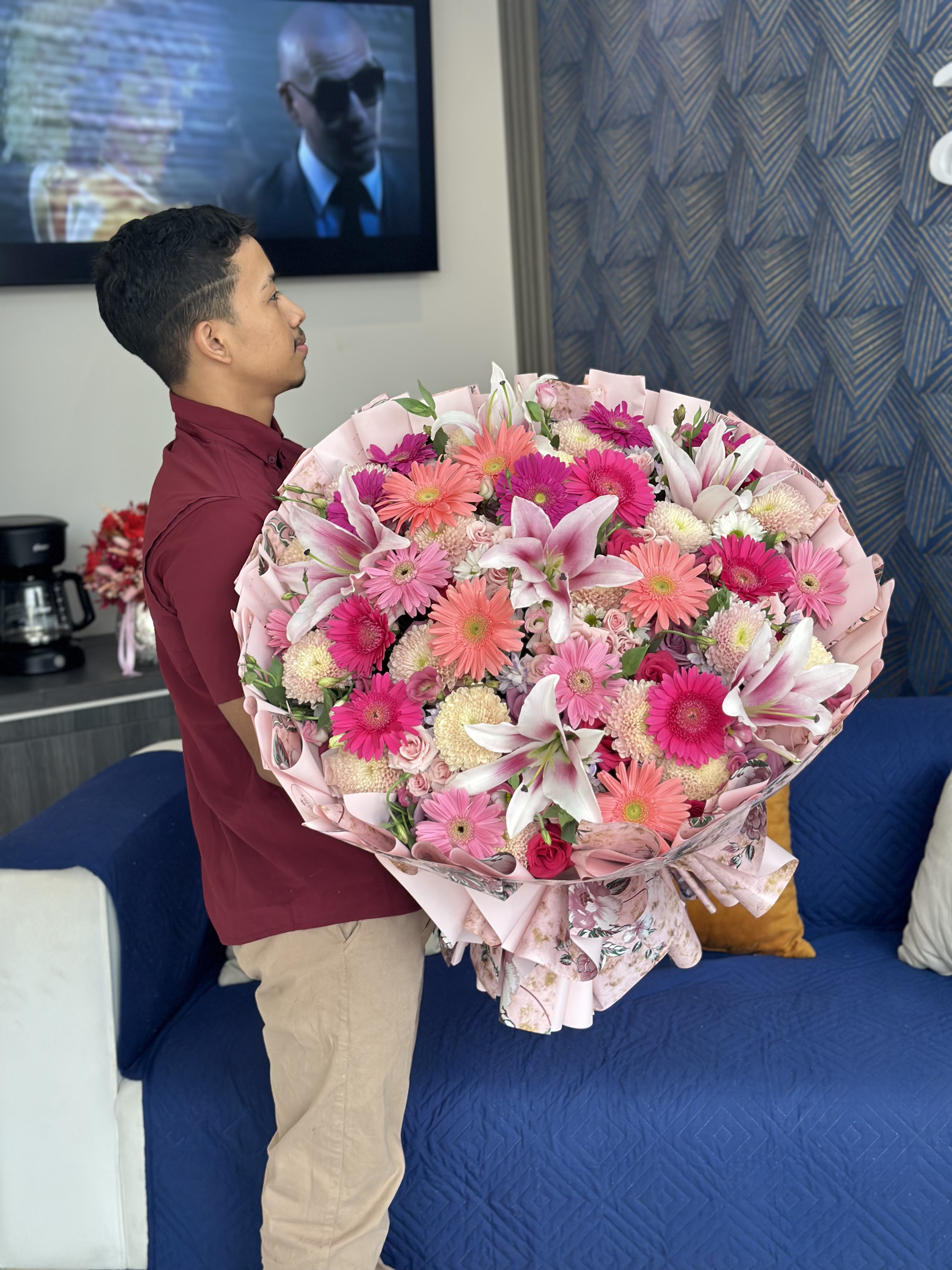 Tropical Sunset Bloom