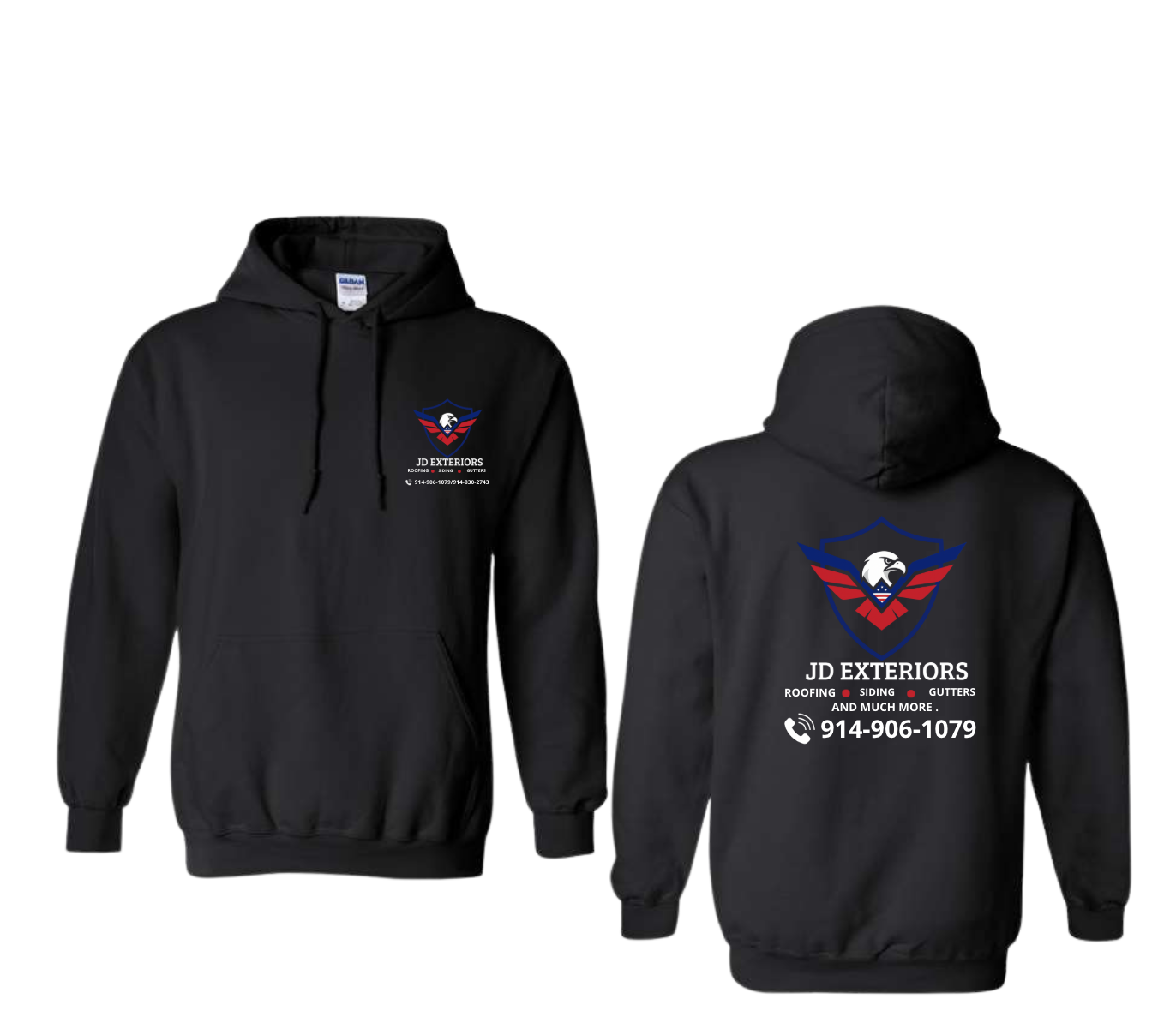 JD Exteriors Branded Hoodie