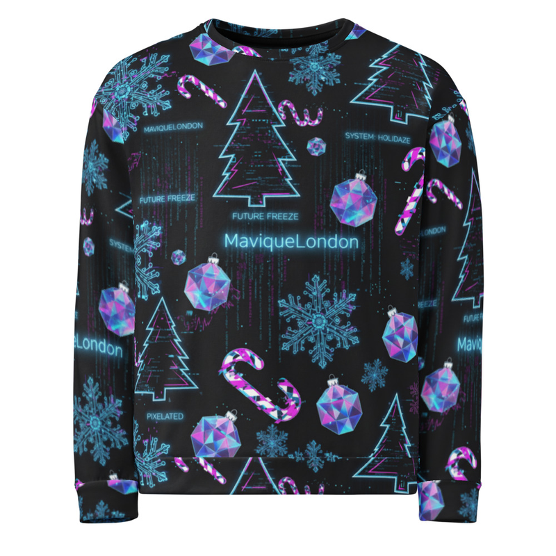 MaviqueLondon Future Freeze Christmas Sweatshirt