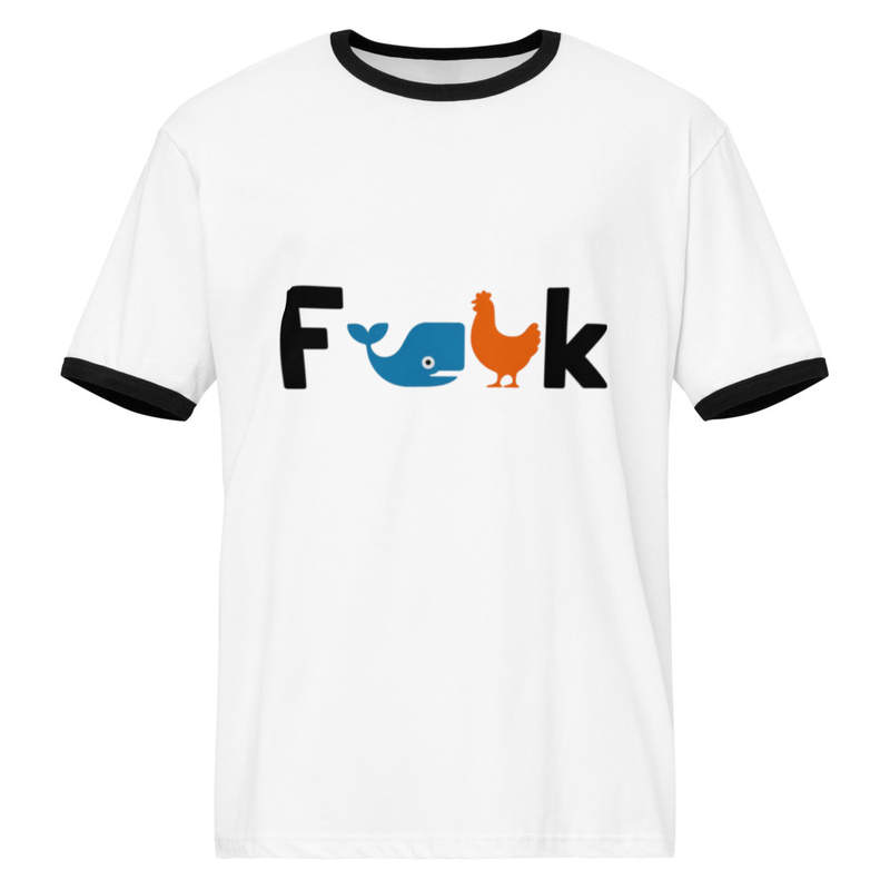 Fwack Unisex ringer t-shirt