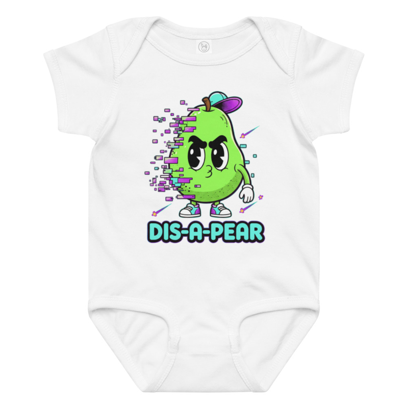 Disappear Baby jersey bodysuit