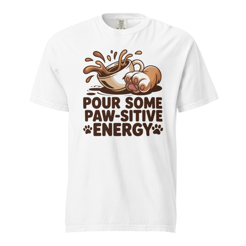 Pawsitive energy Unisex t-shirt