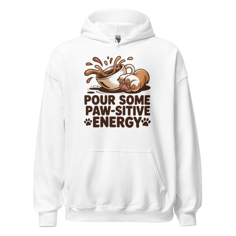 Pawsitive energy Unisex Hoodie