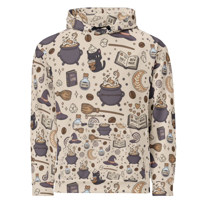 Witchcraft Pattern Hoodie
