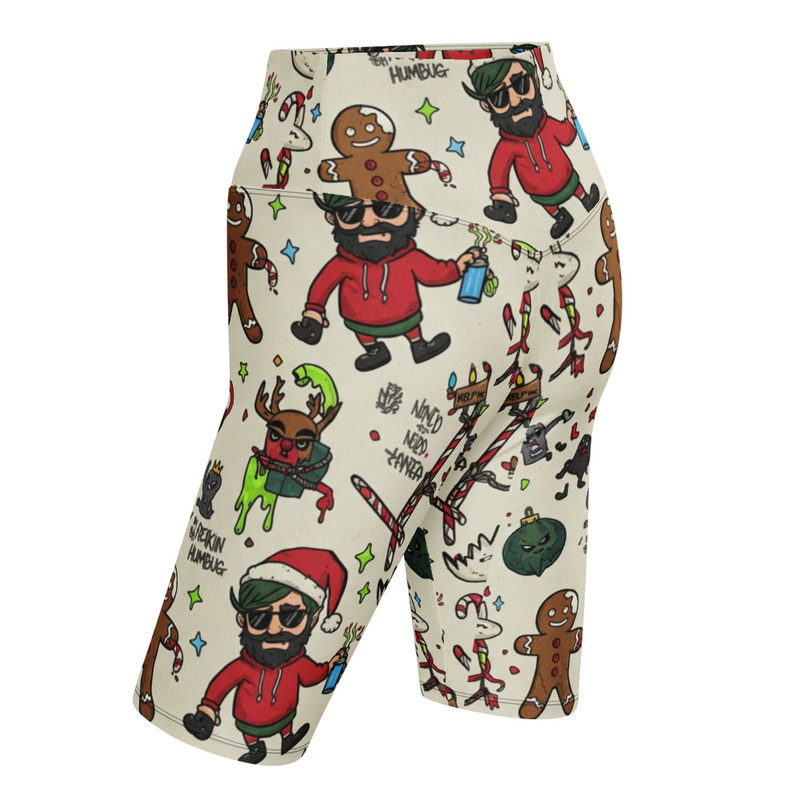 Bad Santa Biker Shorts