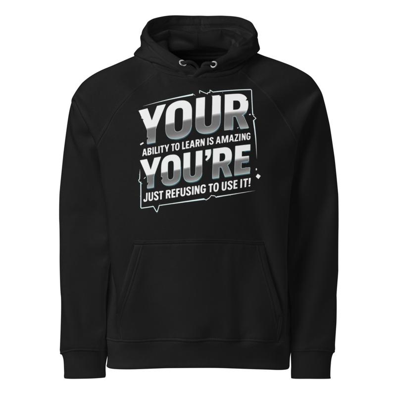 Unisex eco raglan hoodie