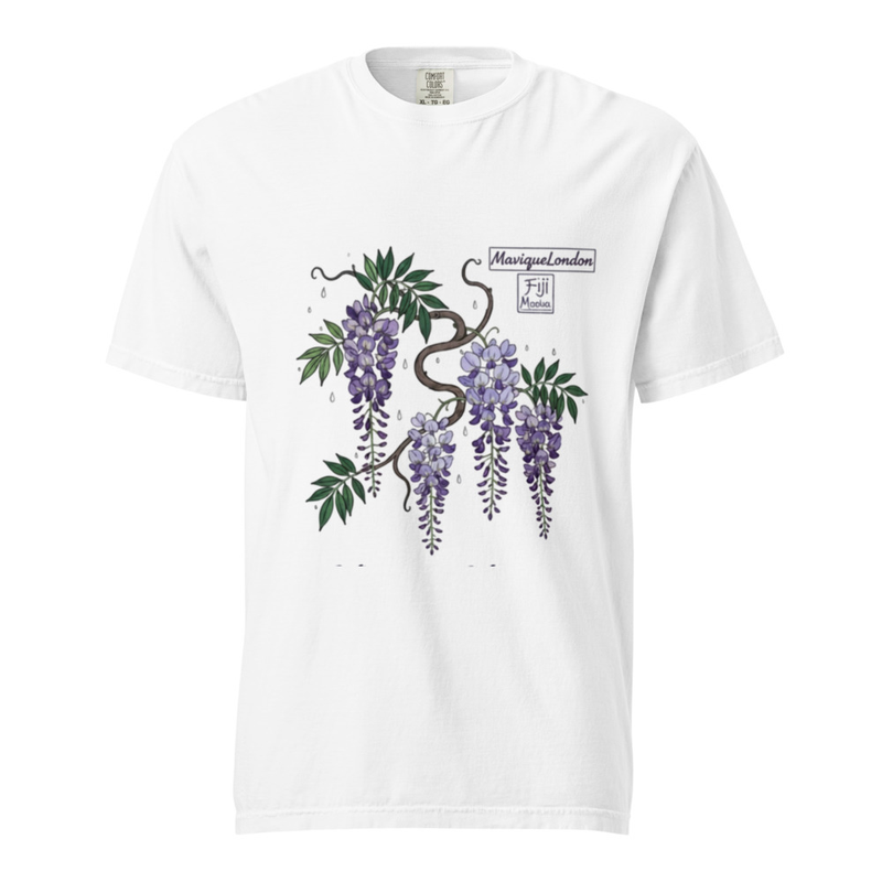 Wisteria Blossom Graphic T-Shirt