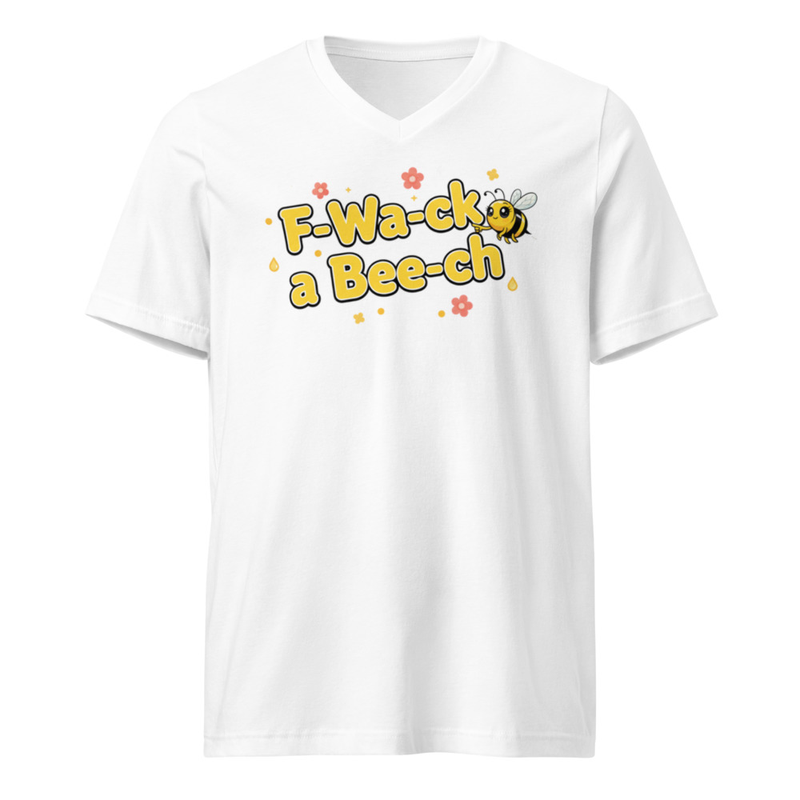 Fwack female V-Neck T-Shirt