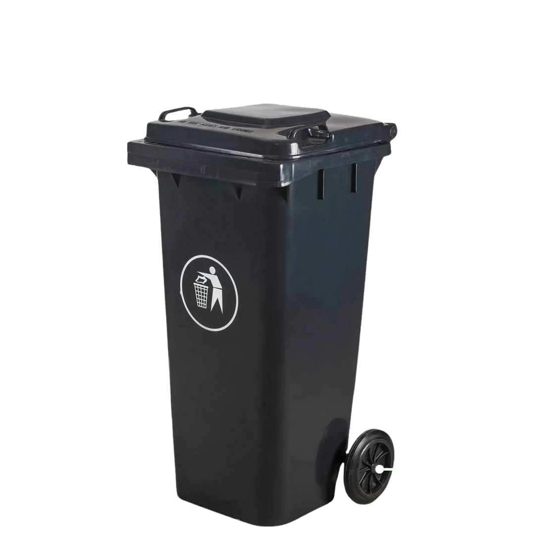 Contenedor Industrial Negro 120 L