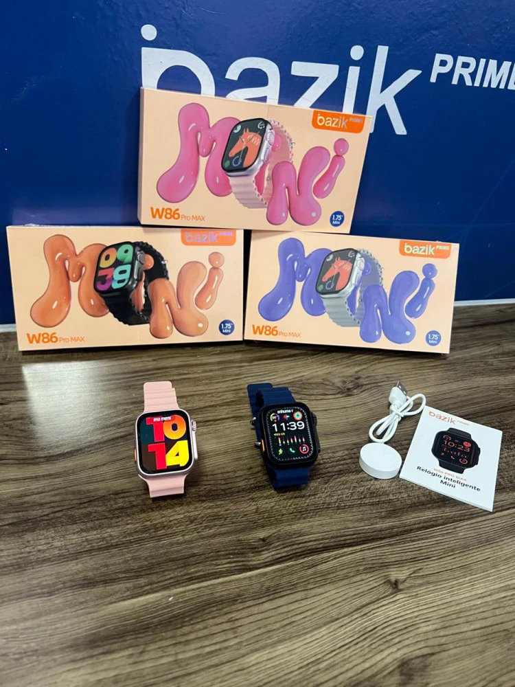 Relógio Inteligente Bazik Mini WB6 Pro Max