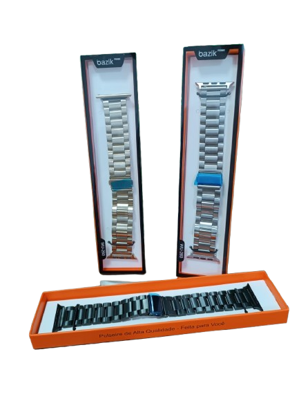 Pulseira de relógio metálica