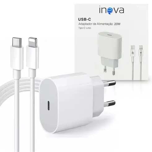Carregador USB-C Inova 20W