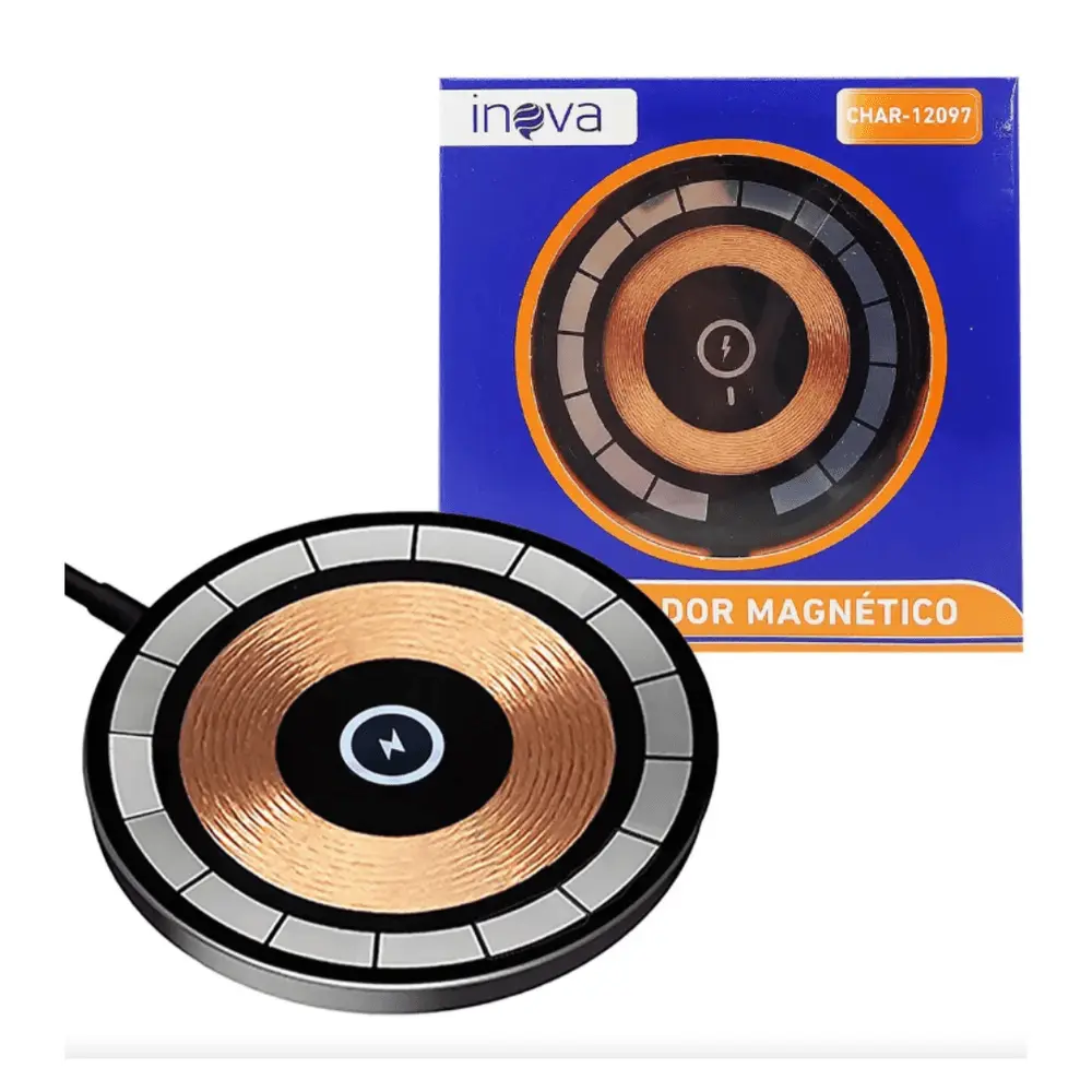 Carregador Magnético Inova Tipo C