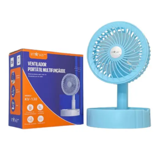 Ventilador portátil multifuncional