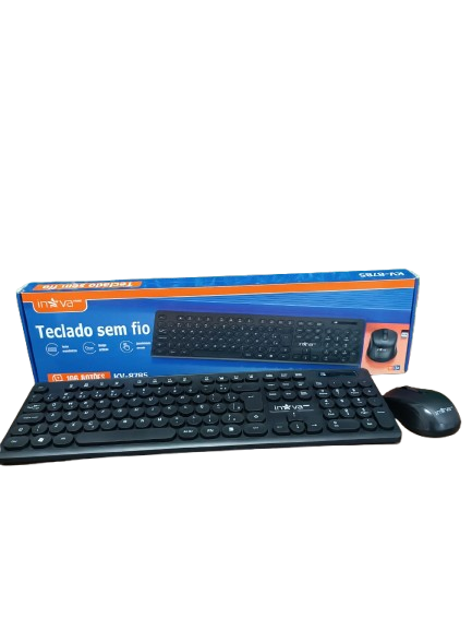 Teclado e mouse sem fio