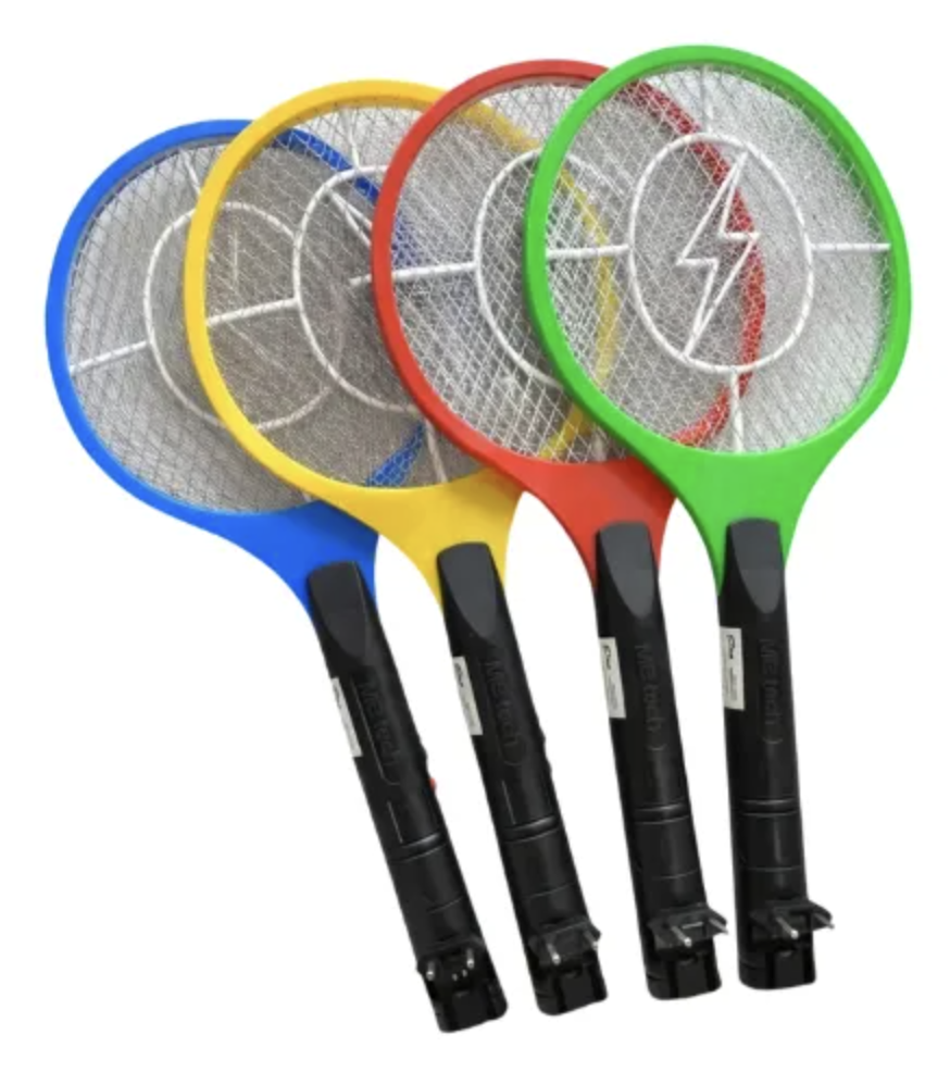 Raquete Elétrica Mata-Mosquitos