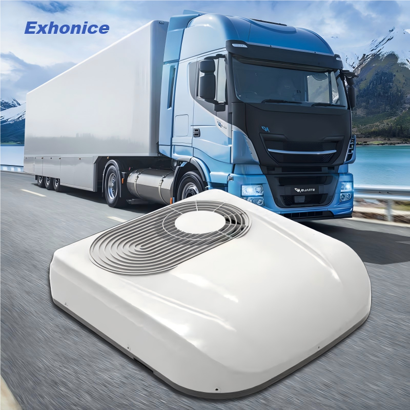 Aire Acondicionado Cabin Rooftop 12V Parking Cooler Air Conditioning 24 Volt Roof Air Conditioner for Truck RV