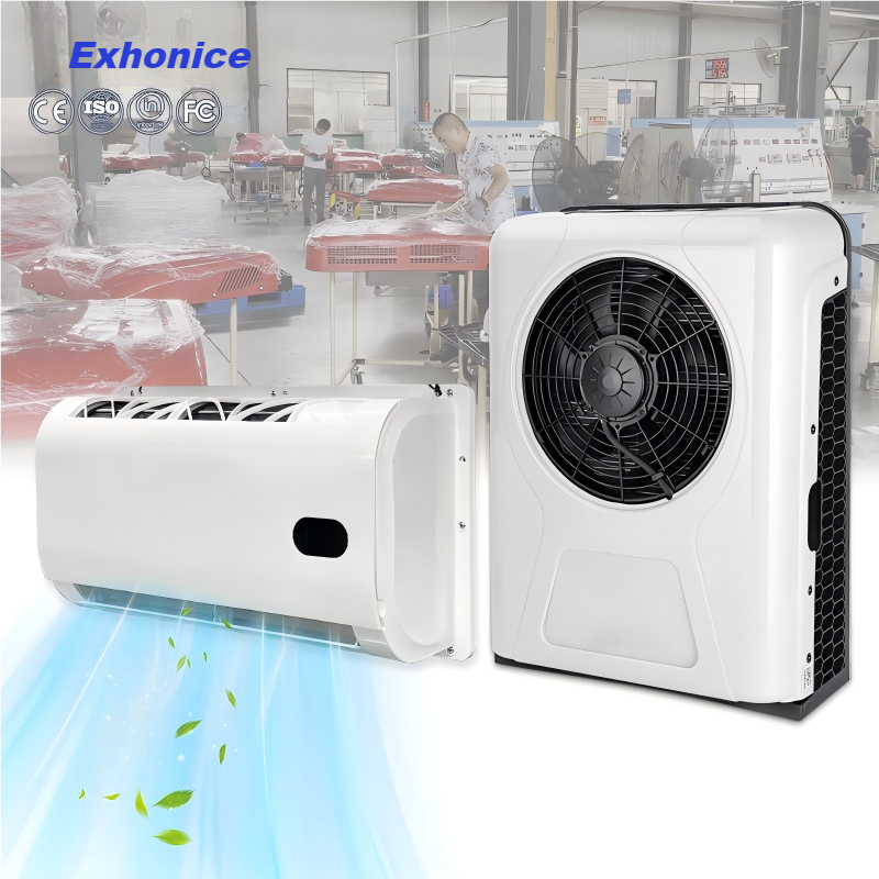 12 24 Volt Universal Type Air Conditioner Truck Tractor Van Vehicle Trailer Air Conditioner Apu Unit for Trucks