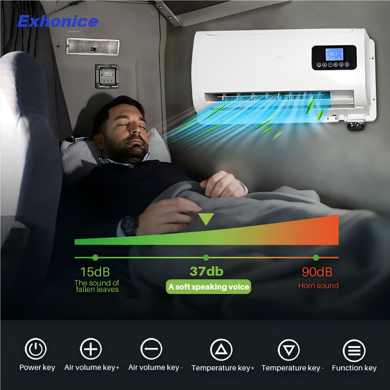 Universal Automotive Air Conditioning Iron Shell 12v 24v Mini Car Truck Air Conditioner for Rv