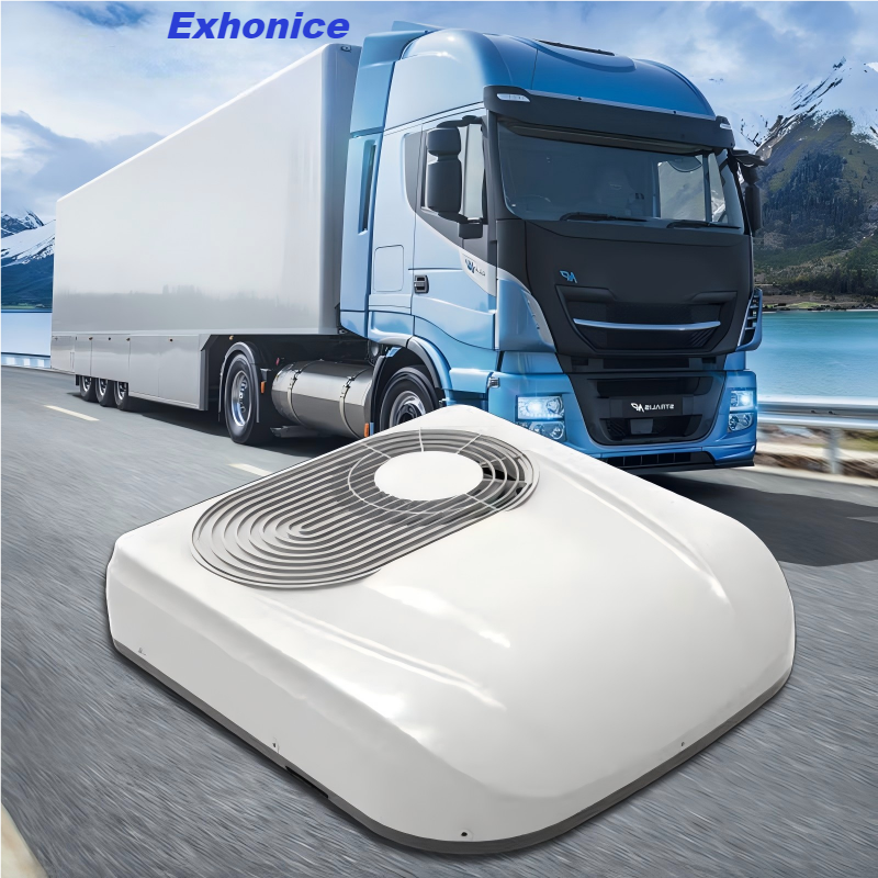 Aire Acondicionado Cabin Rooftop 12V Parking Cooler Air Conditioning 24 Volt Roof Air Conditioner for Truck RV