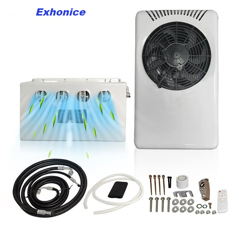 12v 24v Split Air Conditioner Tractor Air Conditioner Truck Parking Air Conditioner for Car