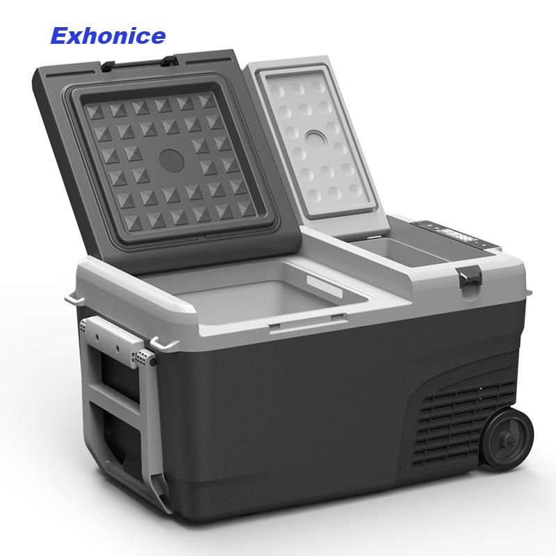 35L Portable Electric Cooler Mini Car Fridge 12v Refrigerator Freezer DC12V-24V/AC110V-240V  