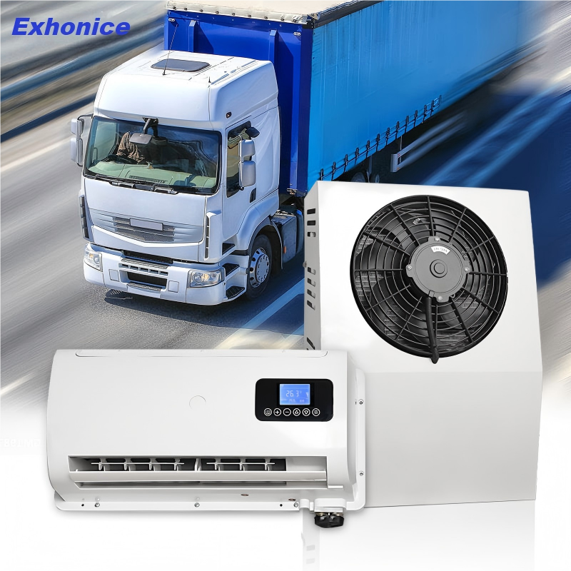 Universal Vehicle Air Conditioner Low Noise 12v dc air conditioner 10000 btu Electric Split Parking Air Conditioning ac unit 12 Volt for truck Bus Camper Van Motorhome RV Trailer Fast Cooling