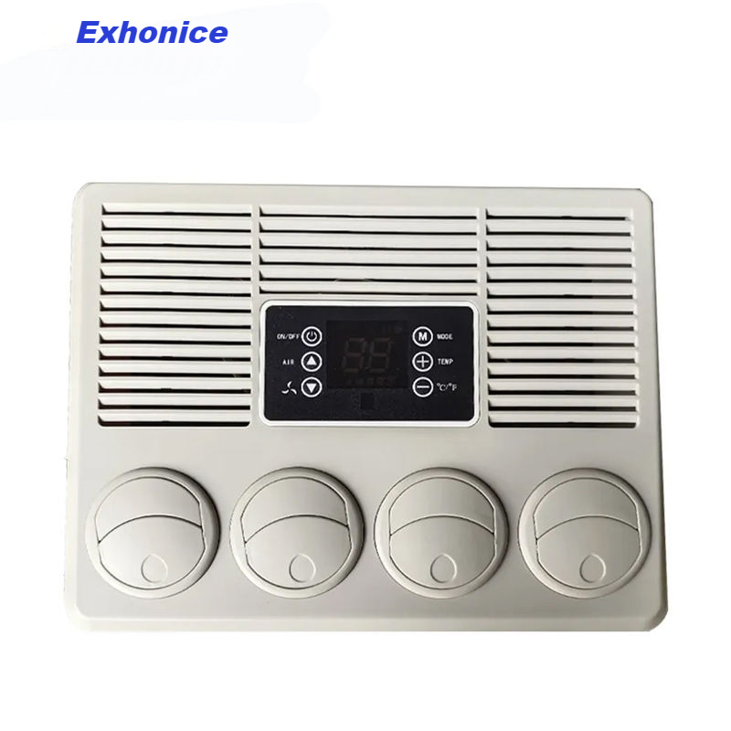 Exhonice RV Roof Air Conditioner Unit 12 Volt Ambulance Roof Truck Mounted Air Conditioner