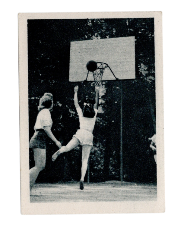 1951 Chocolat Lombart Plaisirs Des Sports Serie E #5 Basketball (France)