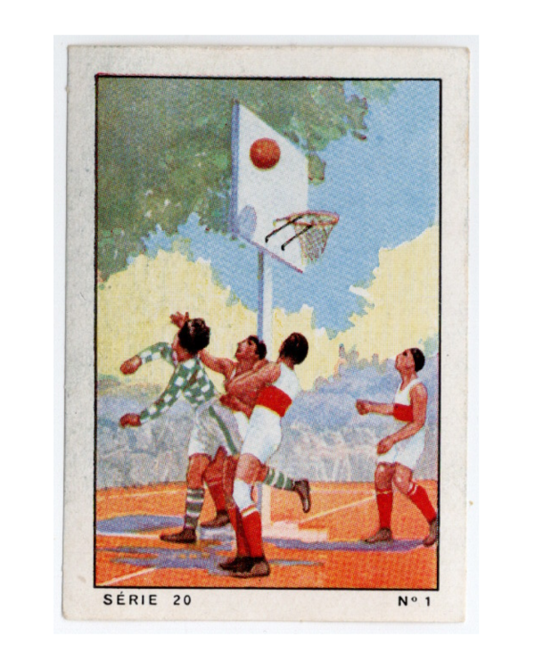 1936 Nestle Sports Divers Serie 20 #1 - Basketball (France)