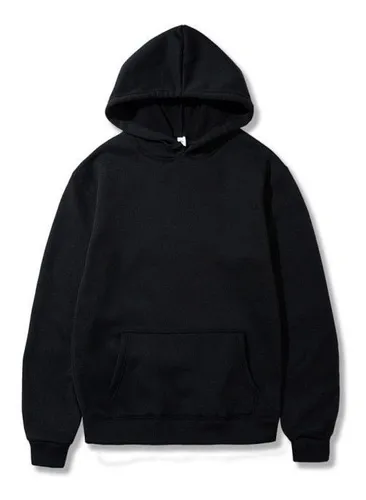 Sudadera con capucha negra