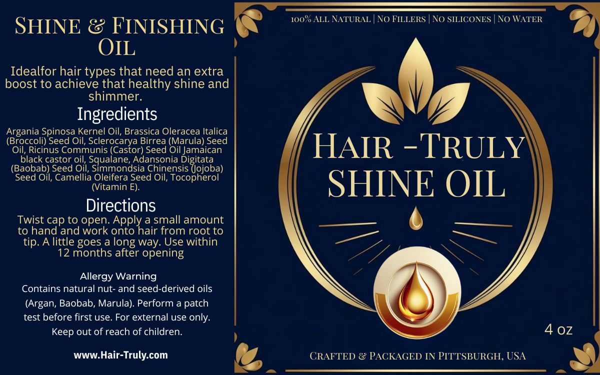 Hair-Truly Shine Oil