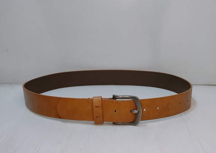 Classic Brown Leather Belt