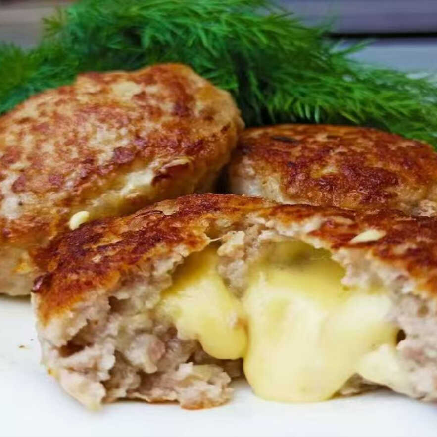 奶酪夹心鸡肉饼 - Chicken cutlets with cheese 4pcs*500g