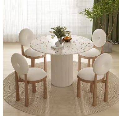 Modern Round Dining Table Set