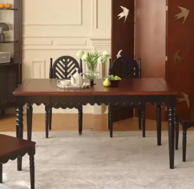 Elegant Wooden Dining Table