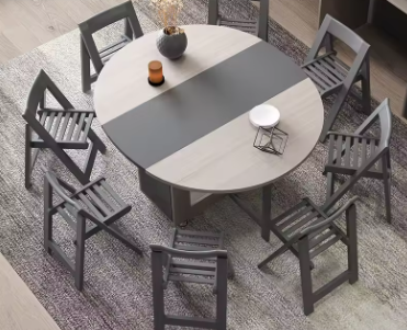 Modern Round Dining Table Set