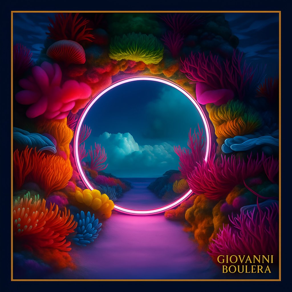 Neon Portal Art Print   GB3871002