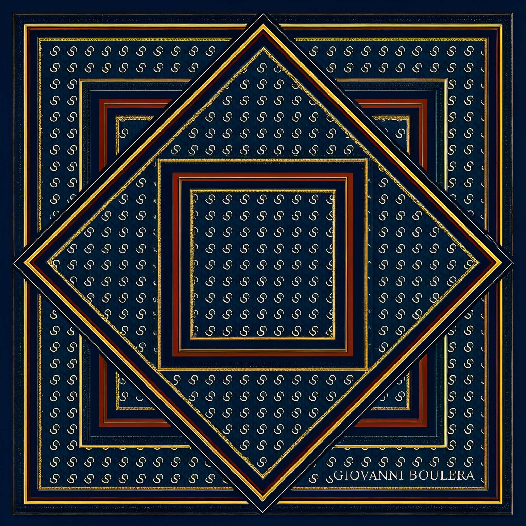 Giovanni Boulera – Lüks İpek Eşarp Koleksiyonu GB3876004