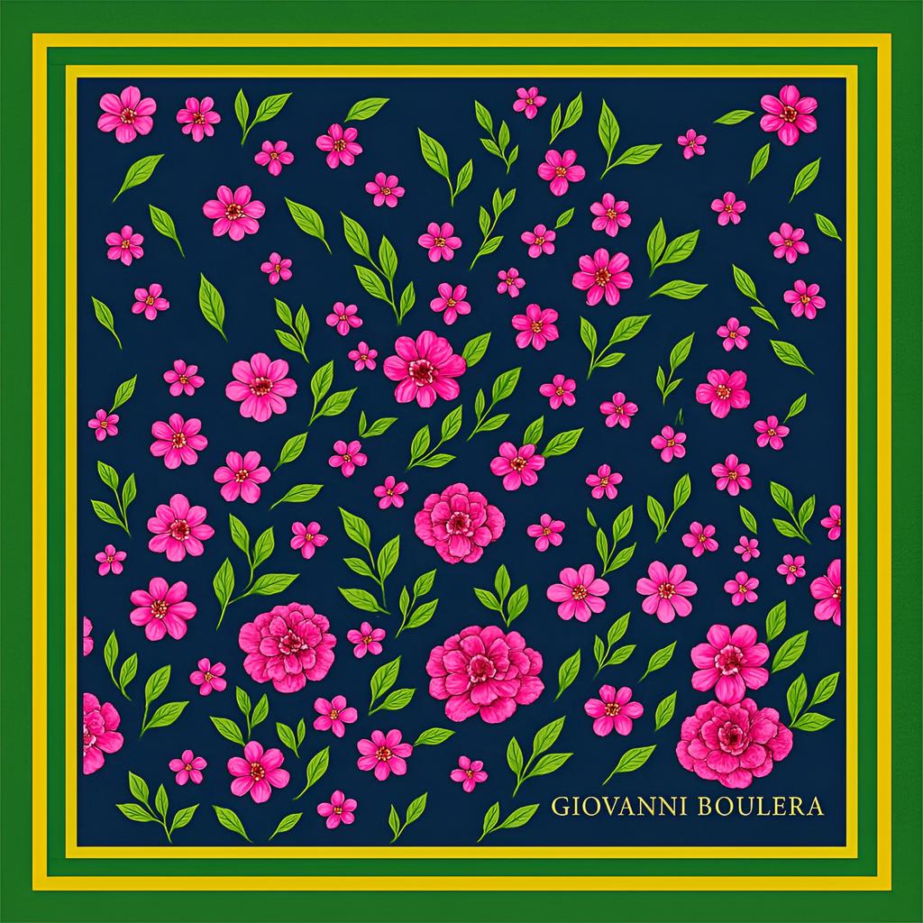 Floral Silk Scarf GB3872005