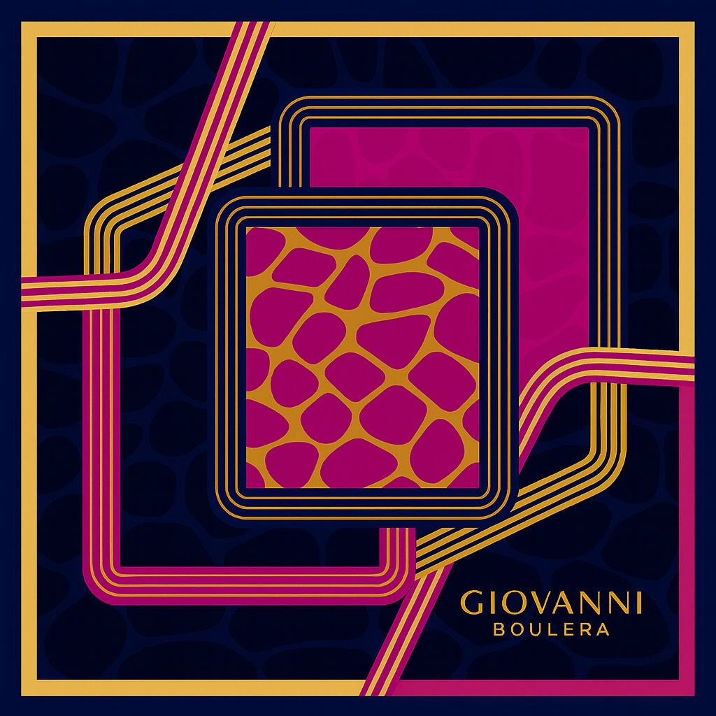 Giovanni Bouléra – Lüks İpek Eşarp Koleksiyonu GB3871703