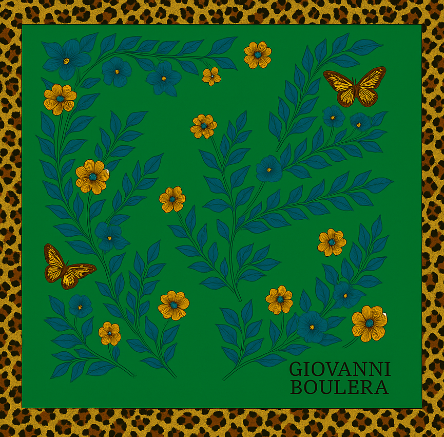 Botanical Print Scarf GB3872011