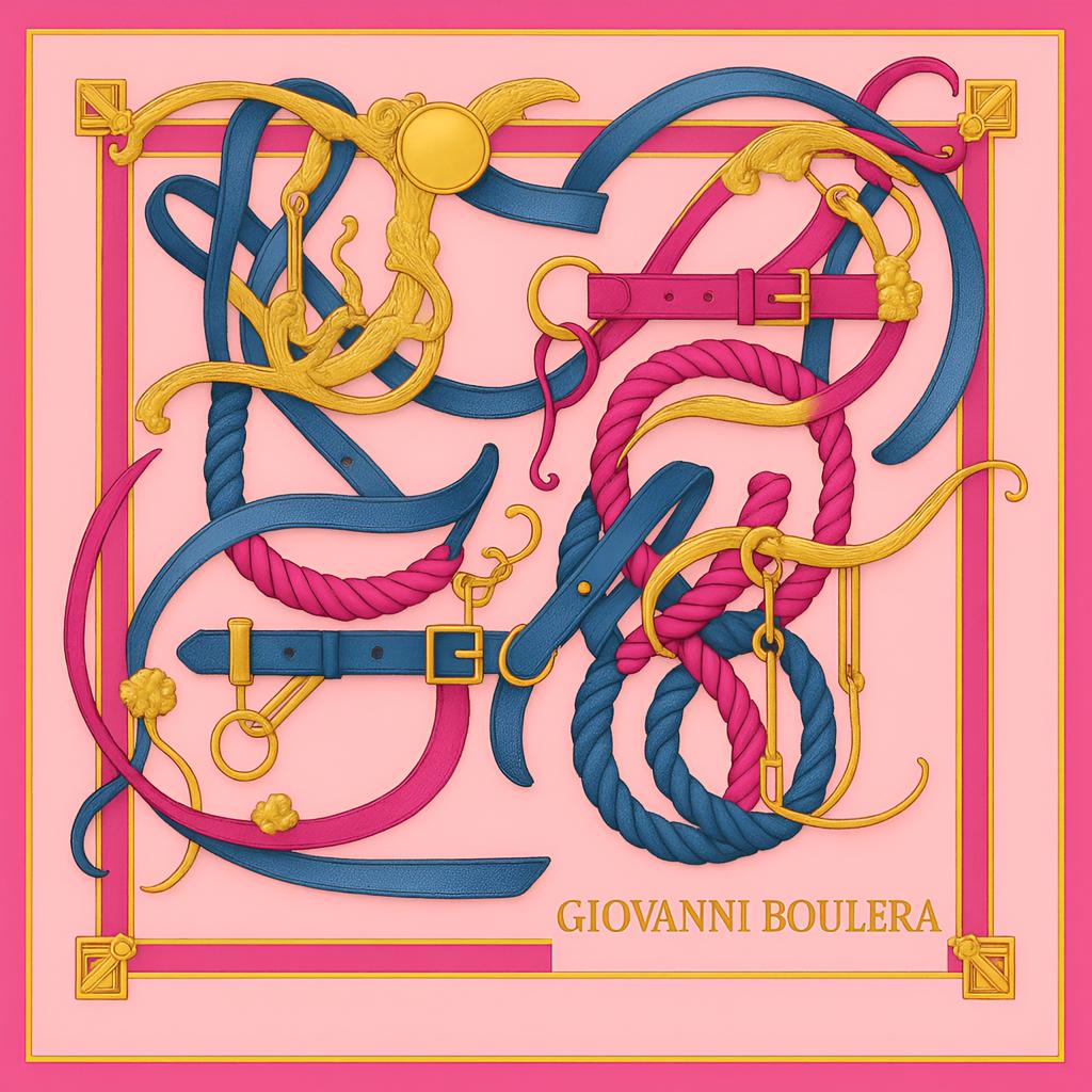 Giovanni Boulera – Lüks İpek Eşarp Koleksiyonu GB3874002