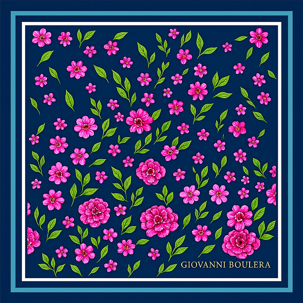 Floral Silk Scarf GB3872009