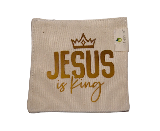 Inspirational God-themed Fabric Coaster