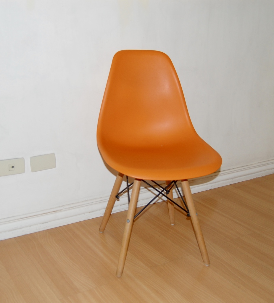 Modern Orange Accent Chair