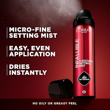 L'Oreal Paris Infallible 3-Second Setting Spray Mist