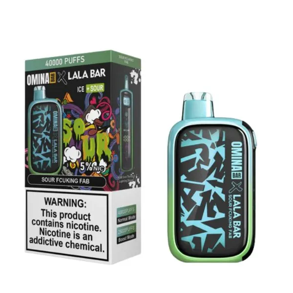 Omina Bar X Lala Bar 40K Disposable (40000/25000 Puffs)