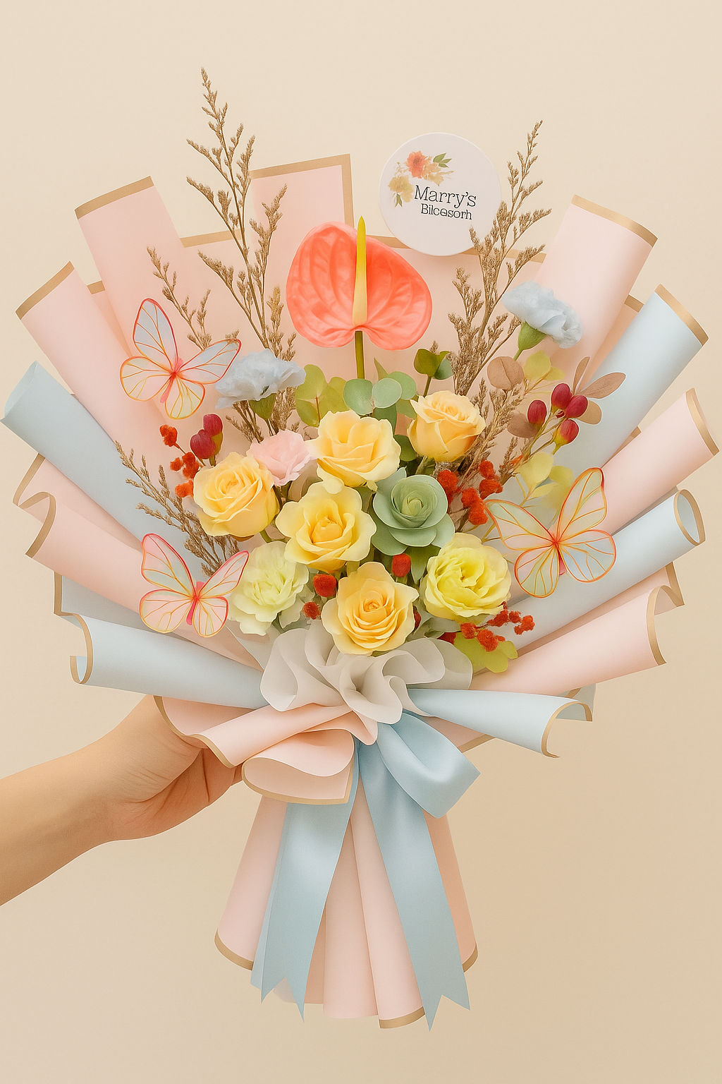 Fresh Flower Hand Bouquet