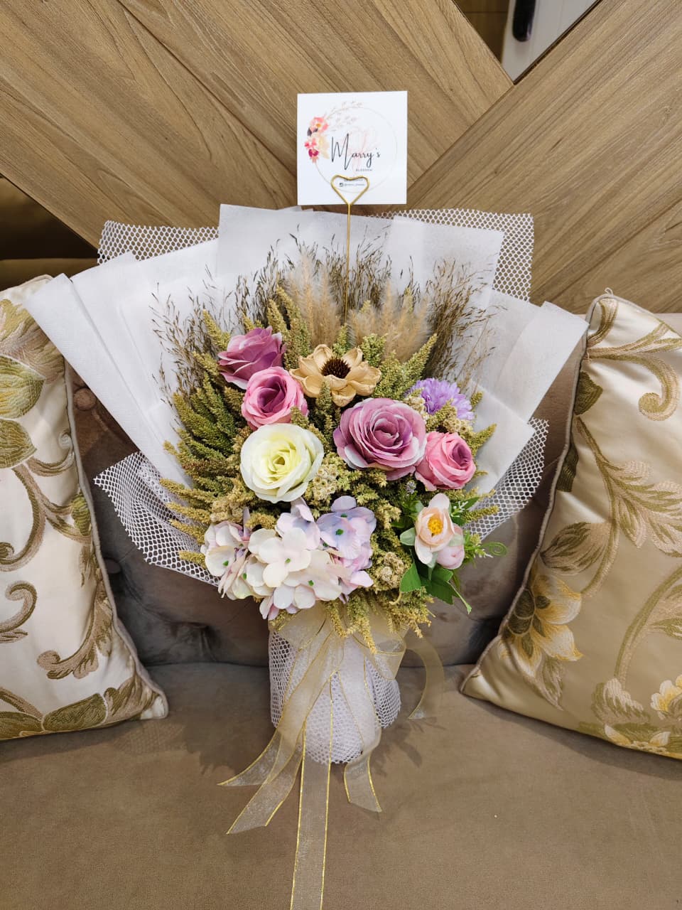 Dried Flower Hand Bouquet